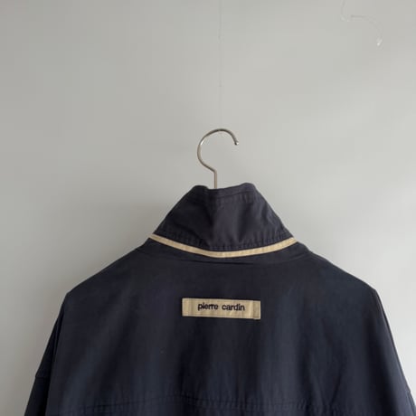 Navy stand collar outer