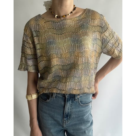 Nuance Color Lace Tops