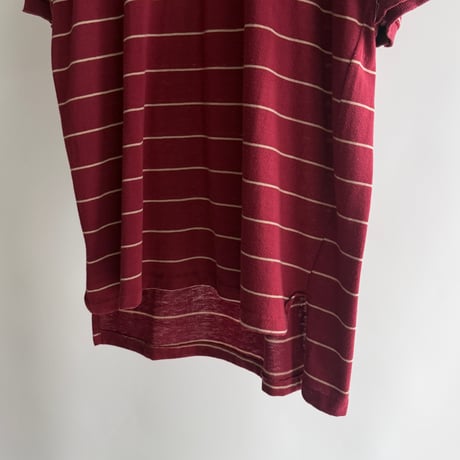 Striped polo shirt