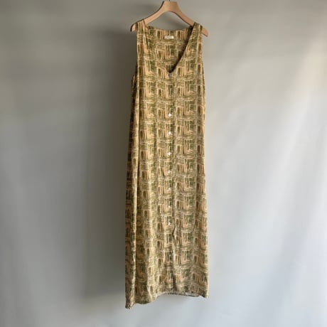 Natural pattern dress