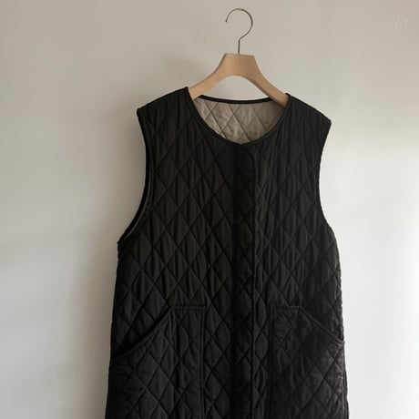 Reversible quilted vest