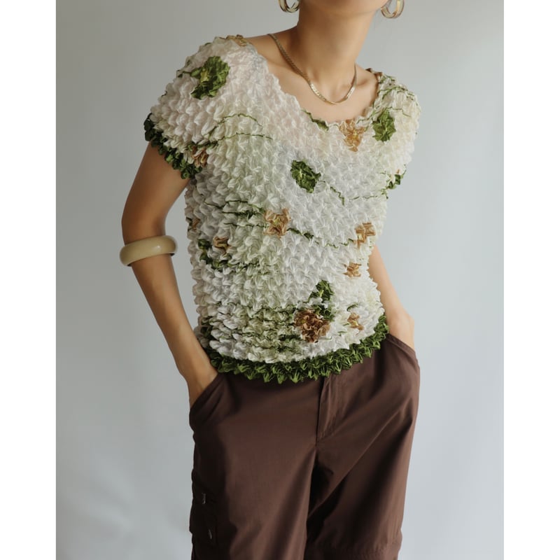 トップス HIAND Poko Poko PO Poko-Poko Top/Khaki | leinwände | ラインヴァンドの公式