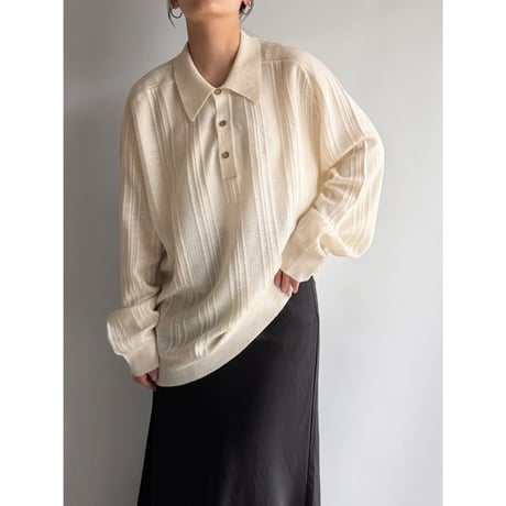 Summr knit polo shirt