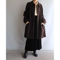 Wool brown coat