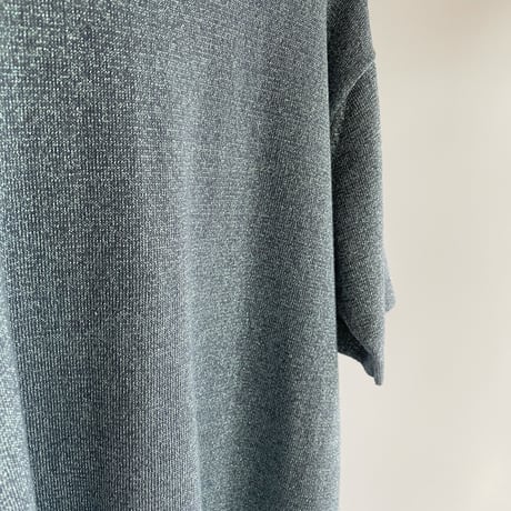Blue glitter tops