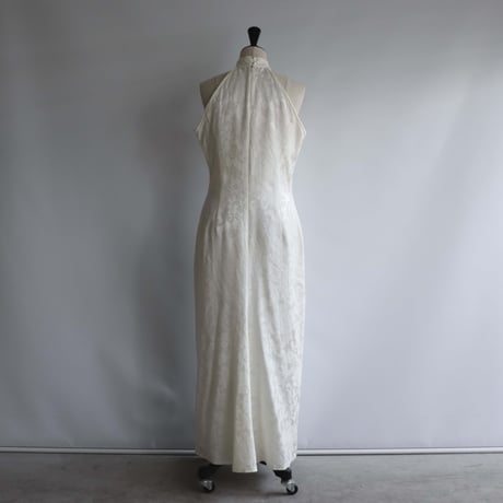 【RENTAL】Jacquard High neck dress