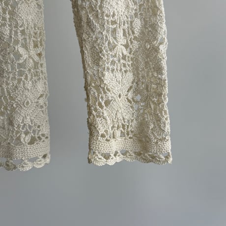 white lace cardigan