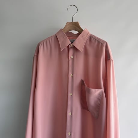 Pink oversized shirt