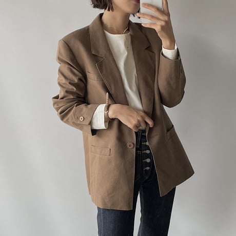 brown jacket