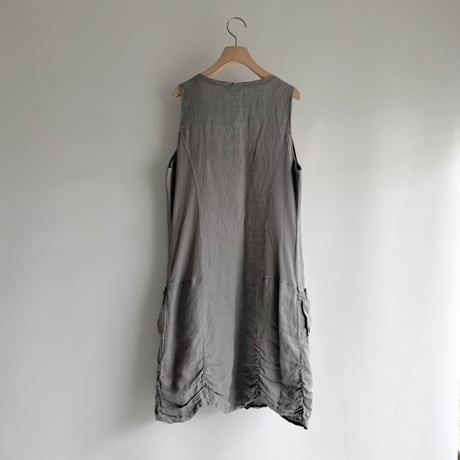 Linen design one-piece