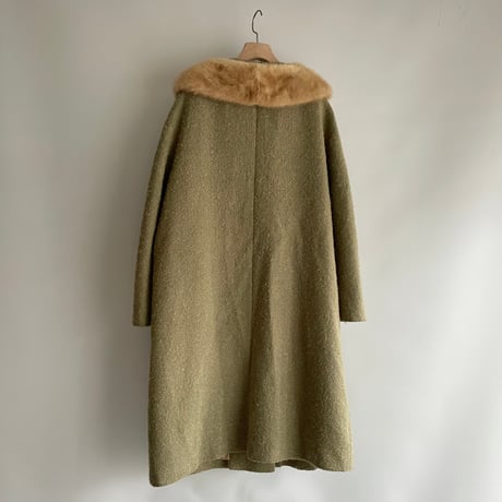 vintage pistachio coat