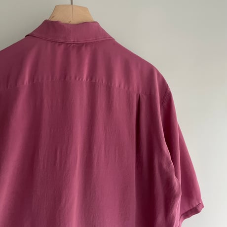 Silk pink shirt