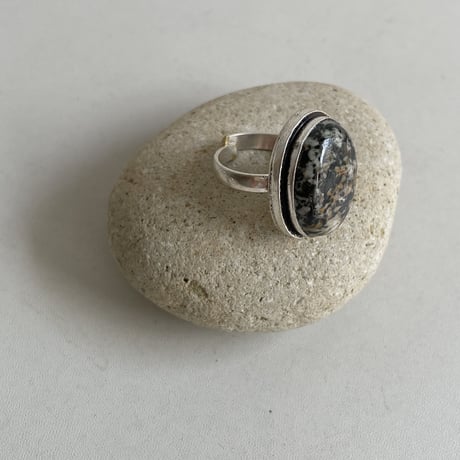 Dalmatian stone ring