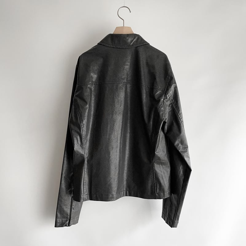 ジャケット・アウター Fake Leather Jacket/cizatto ジャケット・アウター Fake Leather Jacket/cizatto ジャケット