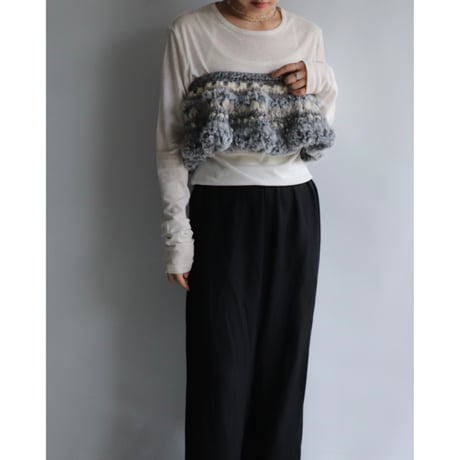 Peplum knit