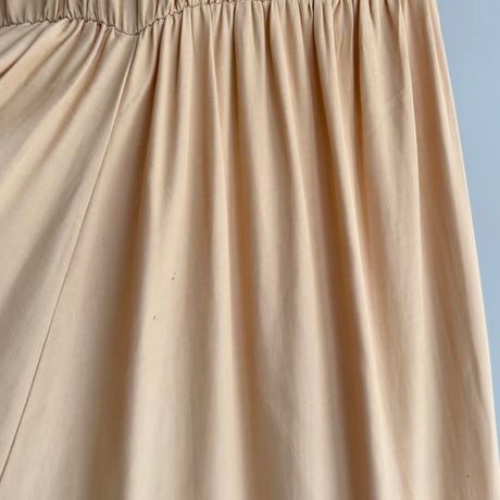Pastel orange dress