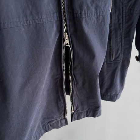 Navy stand collar outer