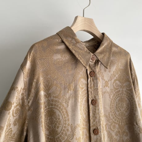 Oriental jacquard shirt