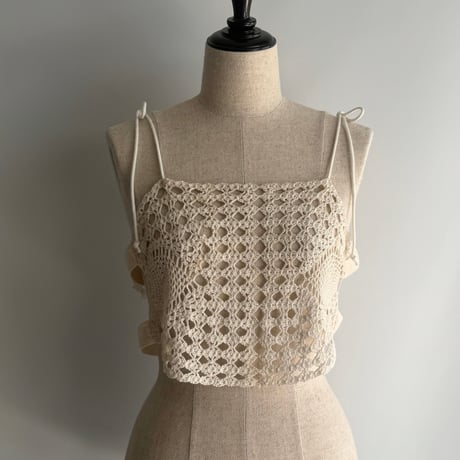 lace bustier（front and back race）