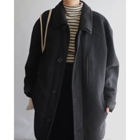 Two-collar middle coat (men's)