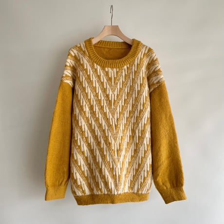 Mustard knit