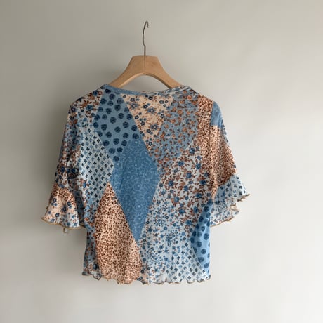 Blue flower tops
