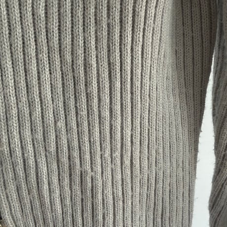 Double zip rib cardigan