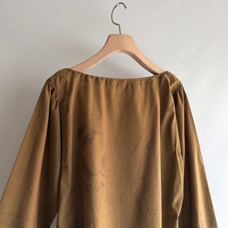 Antique sketch blouse