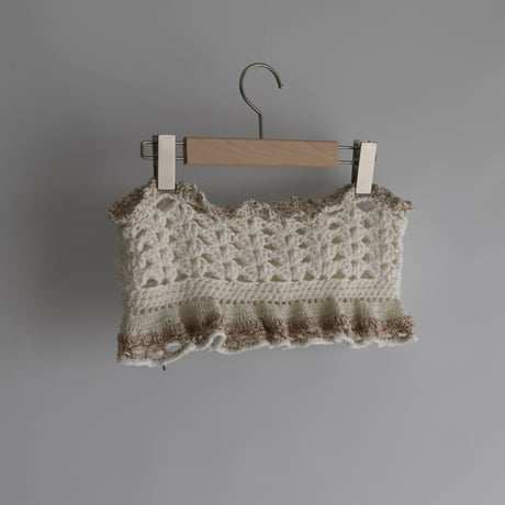 knitted tube top