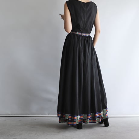 Black tyrolean dress