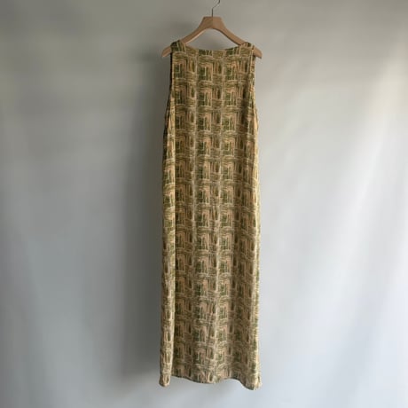 Natural pattern dress