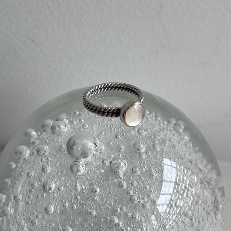 silver 925 ring (moon)