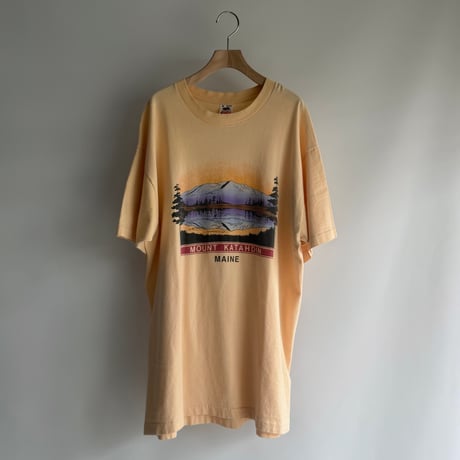 Mountain orange T-shirt