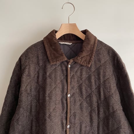 Brown quilted jacket (men's)
