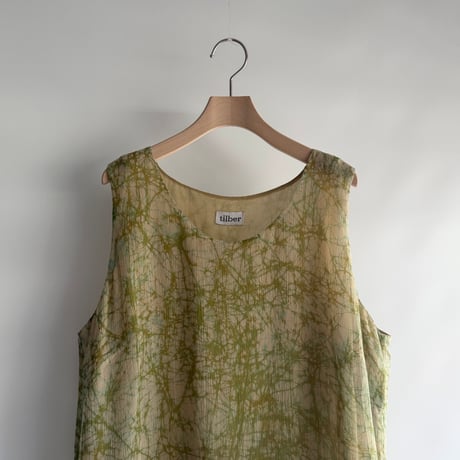 Design sheer sleeveless tops