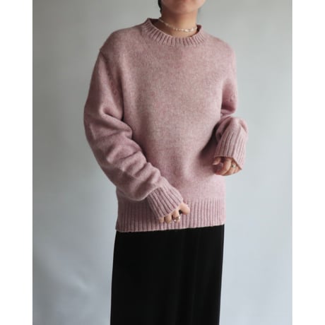 Simple pink knit