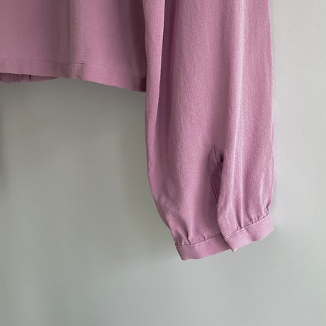 Pink purple frill shirt