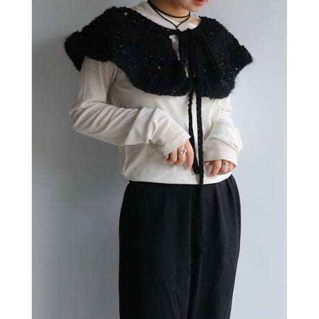 Peplum knit