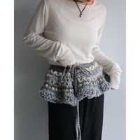 Peplum knit