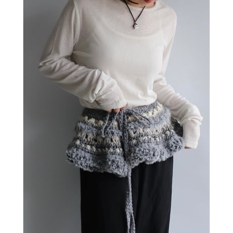 Peplum knit