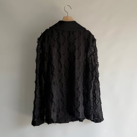 Fringe design lace jacket