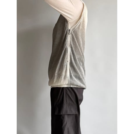 Gradient zip tops