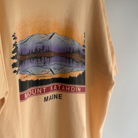 Mountain orange T-shirt