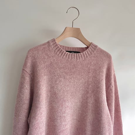 Simple pink knit