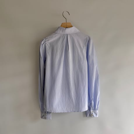Striped lace blouse