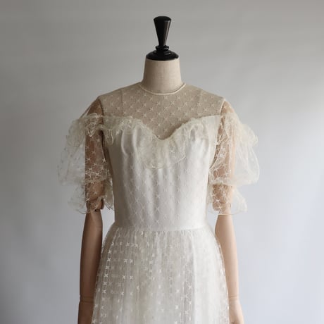 【RENTAL】Tulle lace wedding dress