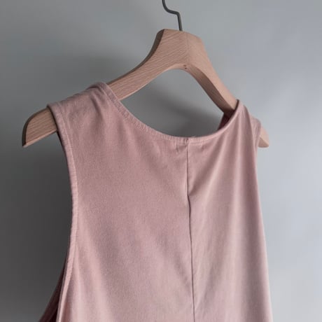 Faux suede sleeveless