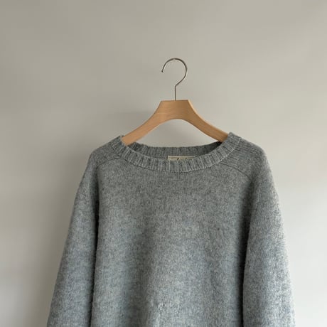 Simple light blue knit
