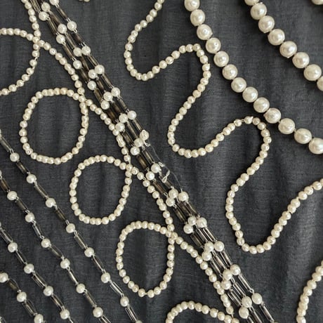 Bead embroidery tops