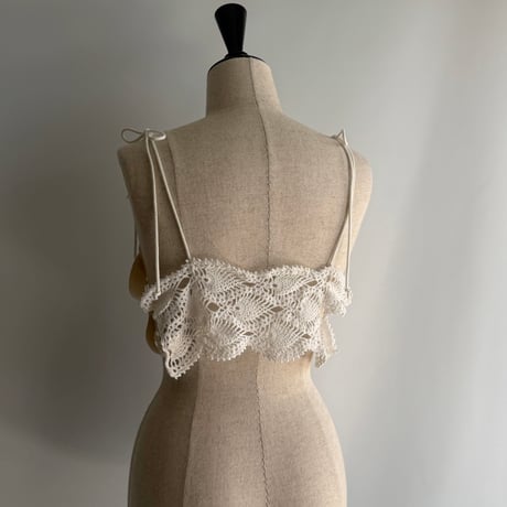 lace bustier（front and back race）